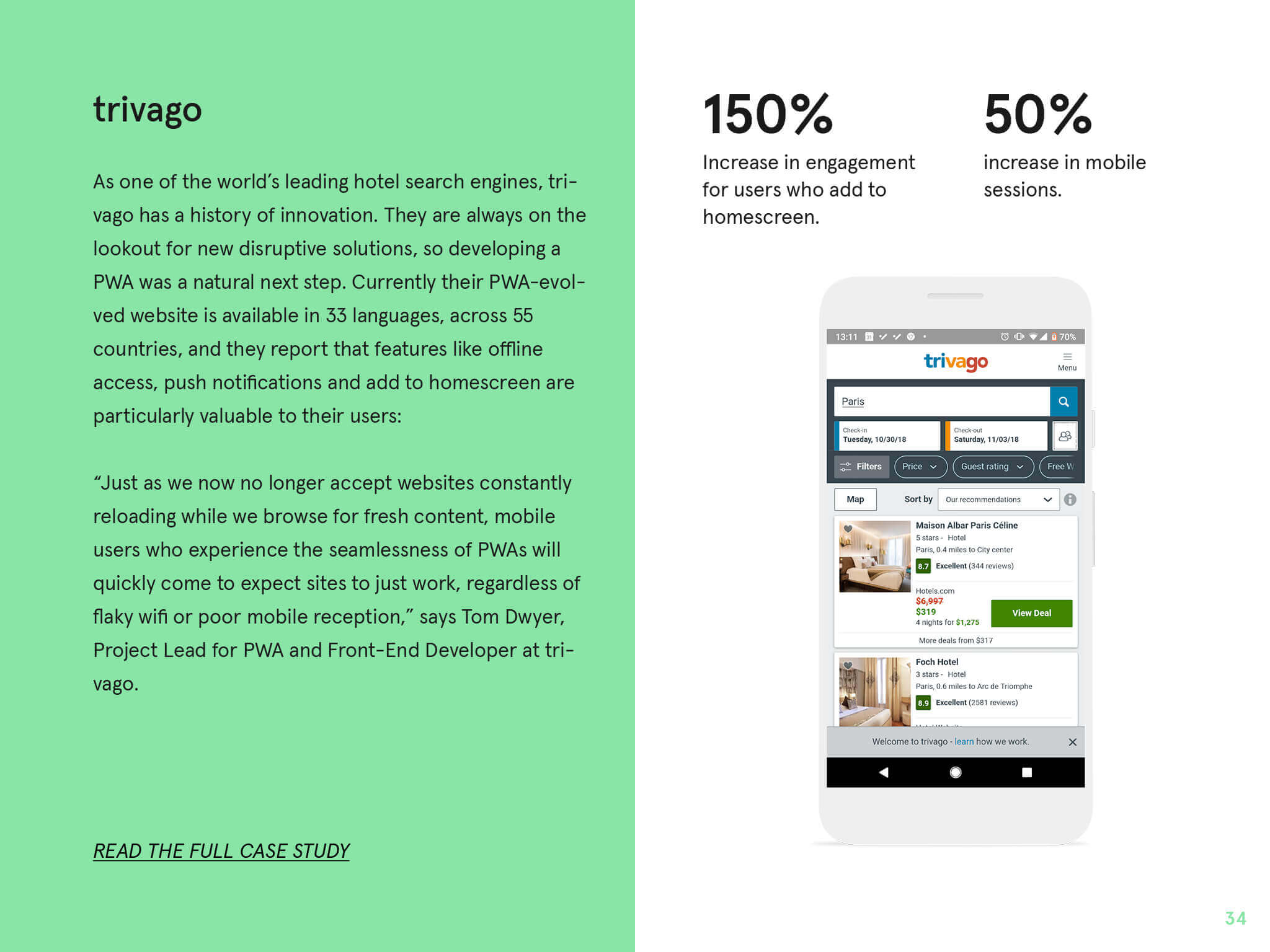 PWA ebook Awwwards